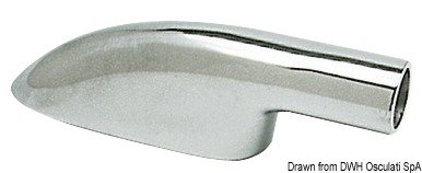 Supporto corrimano terminale ottone cromato 22 mm - 41.611.00